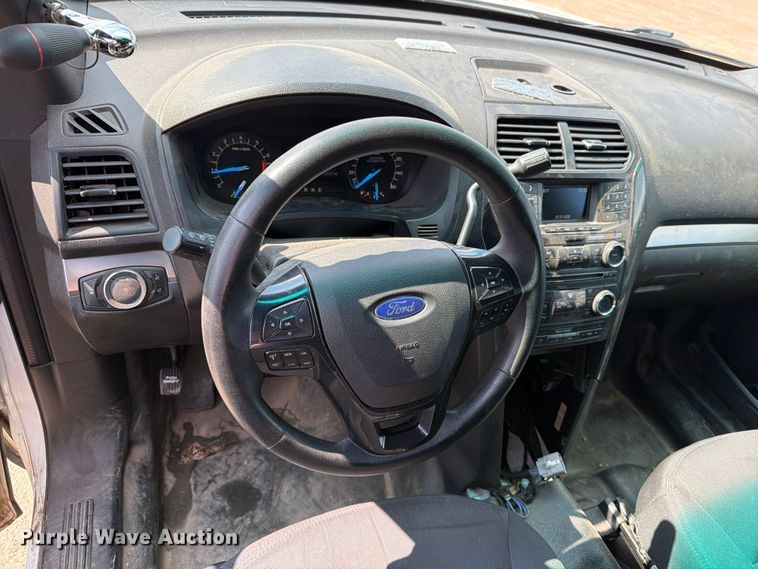 image for item ER1896 2016 Ford Explorer Police Interceptor SUV