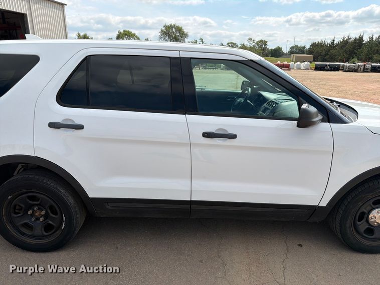 image for item ER1896 2016 Ford Explorer Police Interceptor SUV