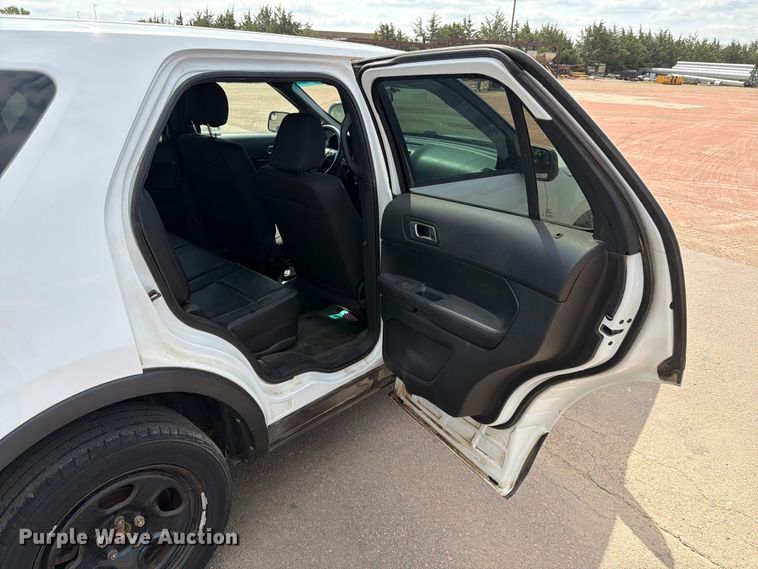 image for item ER1896 2016 Ford Explorer Police Interceptor SUV