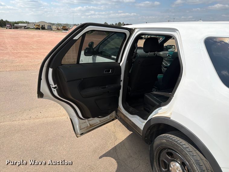 image for item ER1896 2016 Ford Explorer Police Interceptor SUV