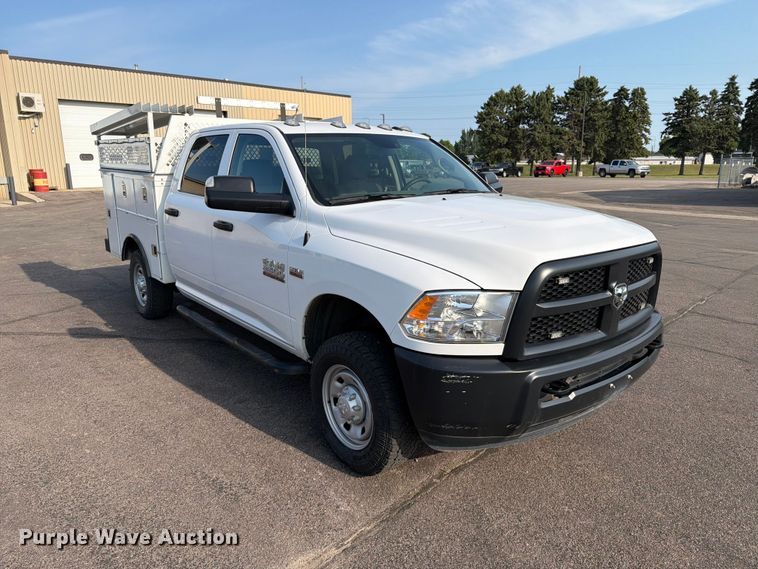 image for item ER1901 2017 RAM 2500 Crew Cab utility bed pickup truck