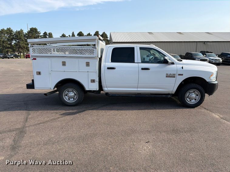 image for item ER1901 2017 RAM 2500 Crew Cab utility bed pickup truck