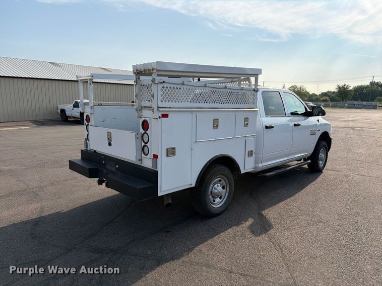 image for item ER1901 2017 RAM 2500 Crew Cab utility bed pickup truck
