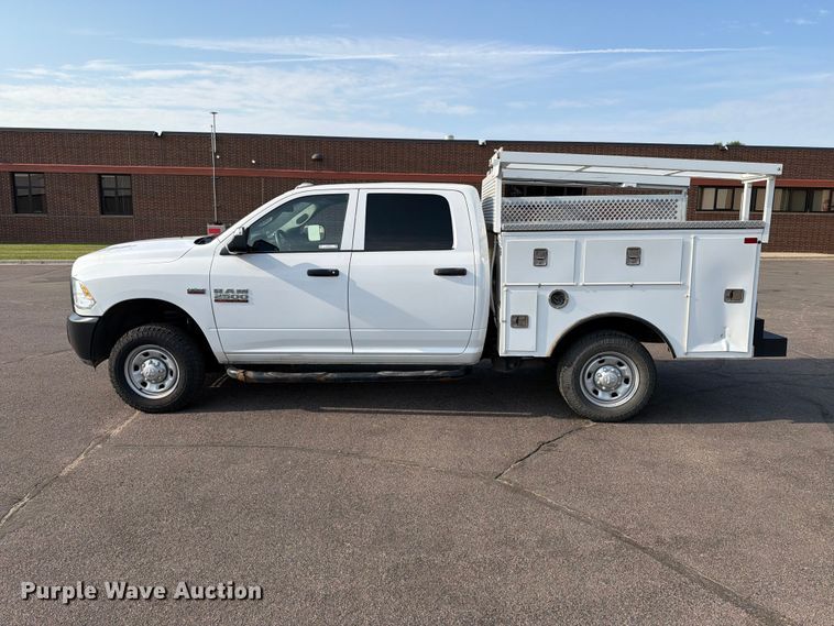image for item ER1901 2017 RAM 2500 Crew Cab utility bed pickup truck