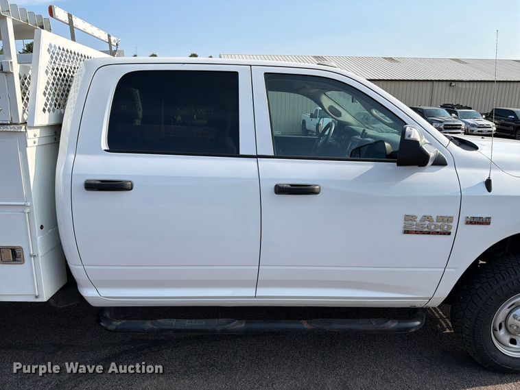 image for item ER1901 2017 RAM 2500 Crew Cab utility bed pickup truck