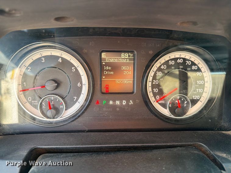 image for item ER1901 2017 RAM 2500 Crew Cab utility bed pickup truck