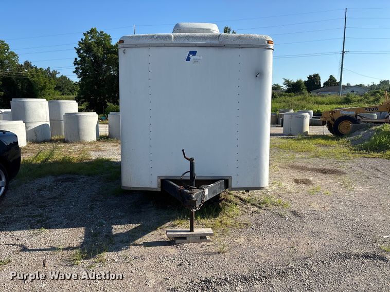image for item ER3123 1998 Pace American CS714TA2 enclosed cargo trailer
