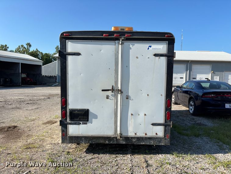 image for item ER3123 1998 Pace American CS714TA2 enclosed cargo trailer
