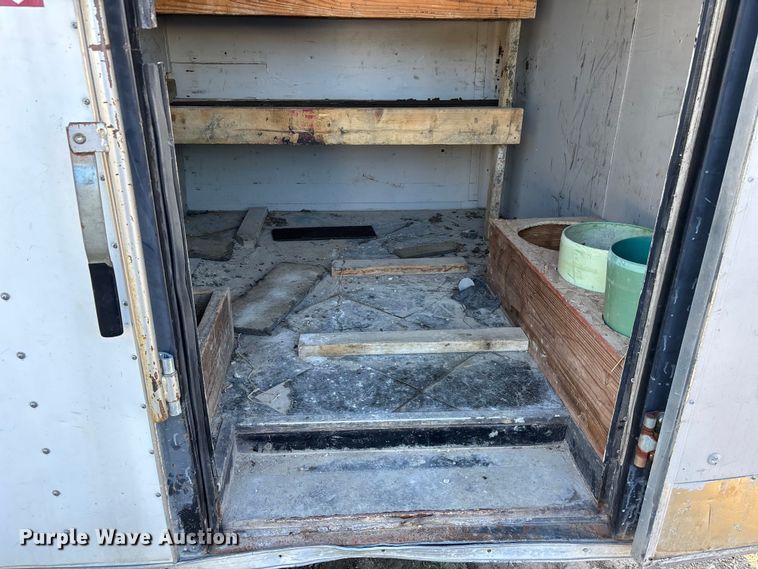 image for item ER3123 1998 Pace American CS714TA2 enclosed cargo trailer