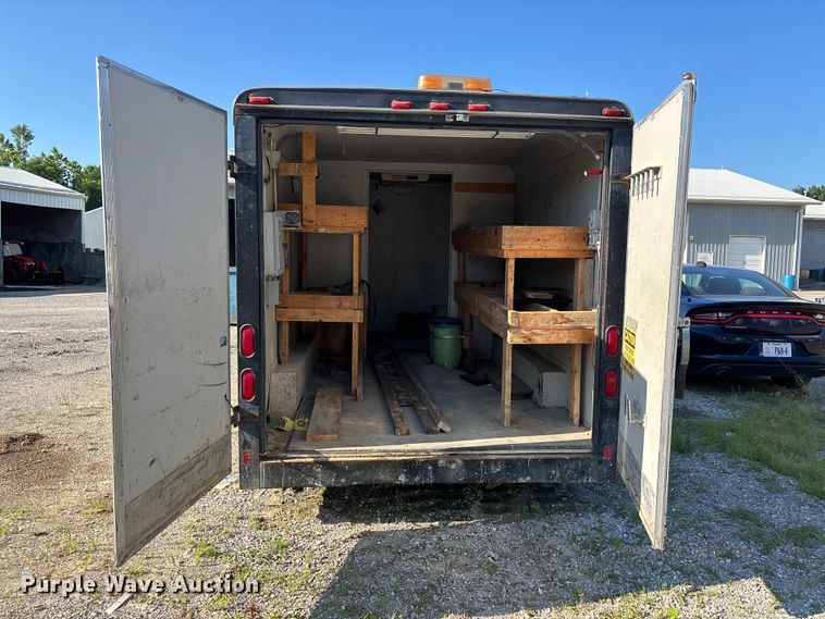 image for item ER3123 1998 Pace American CS714TA2 enclosed cargo trailer
