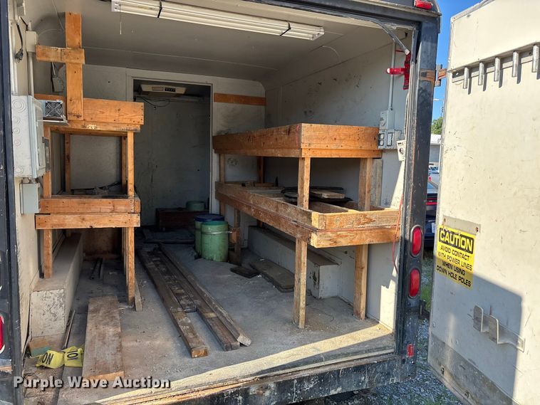 image for item ER3123 1998 Pace American CS714TA2 enclosed cargo trailer