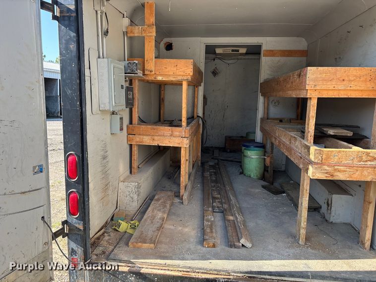 image for item ER3123 1998 Pace American CS714TA2 enclosed cargo trailer