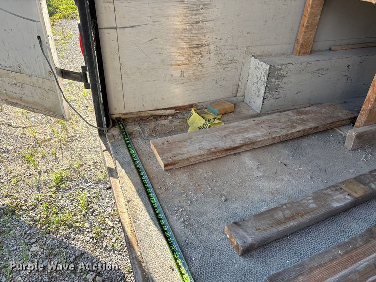 image for item ER3123 1998 Pace American CS714TA2 enclosed cargo trailer