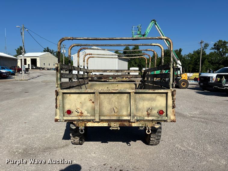 image for item ER3124 1968 Case-Master Body Inc. M101A1 utility trailer