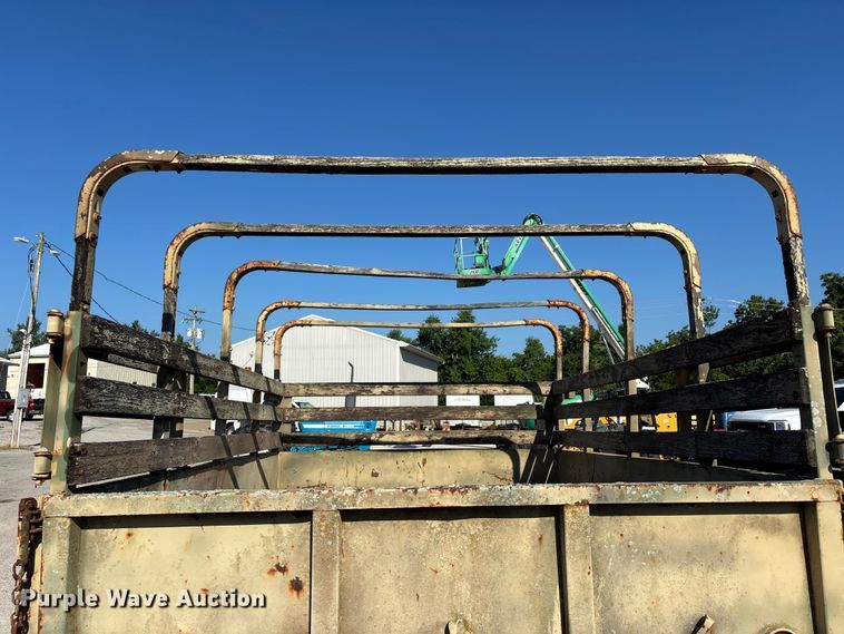 image for item ER3124 1968 Case-Master Body Inc. M101A1 utility trailer