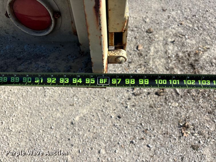 image for item ER3124 1968 Case-Master Body Inc. M101A1 utility trailer