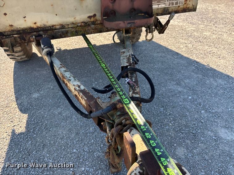 image for item ER3124 1968 Case-Master Body Inc. M101A1 utility trailer