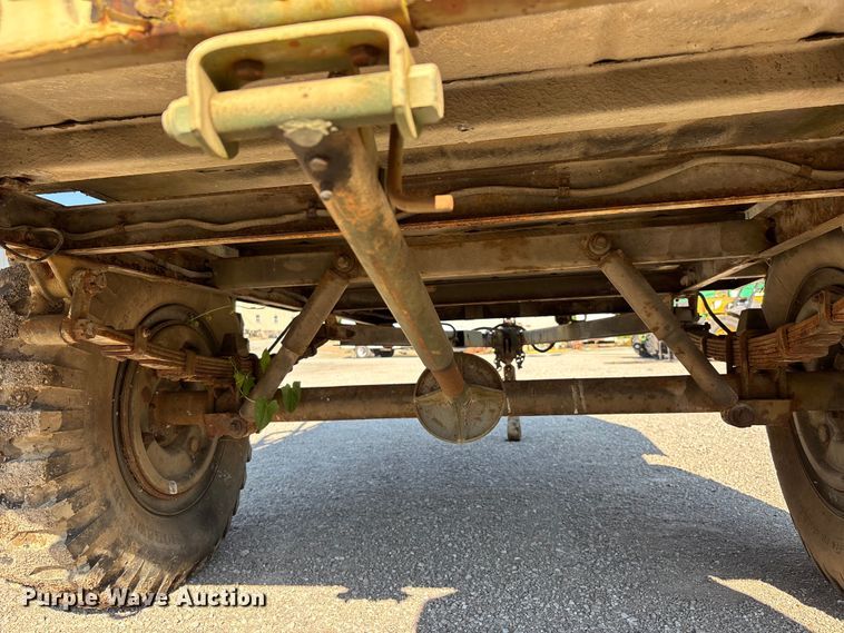 image for item ER3124 1968 Case-Master Body Inc. M101A1 utility trailer