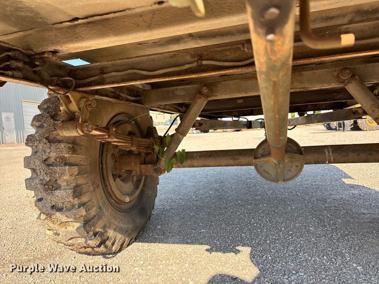 image for item ER3124 1968 Case-Master Body Inc. M101A1 utility trailer