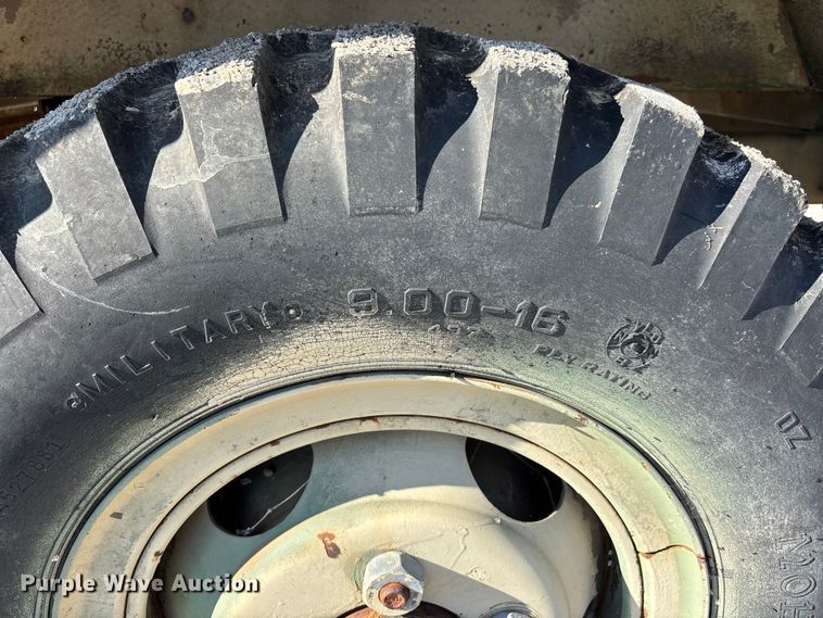 image for item ER3124 1968 Case-Master Body Inc. M101A1 utility trailer