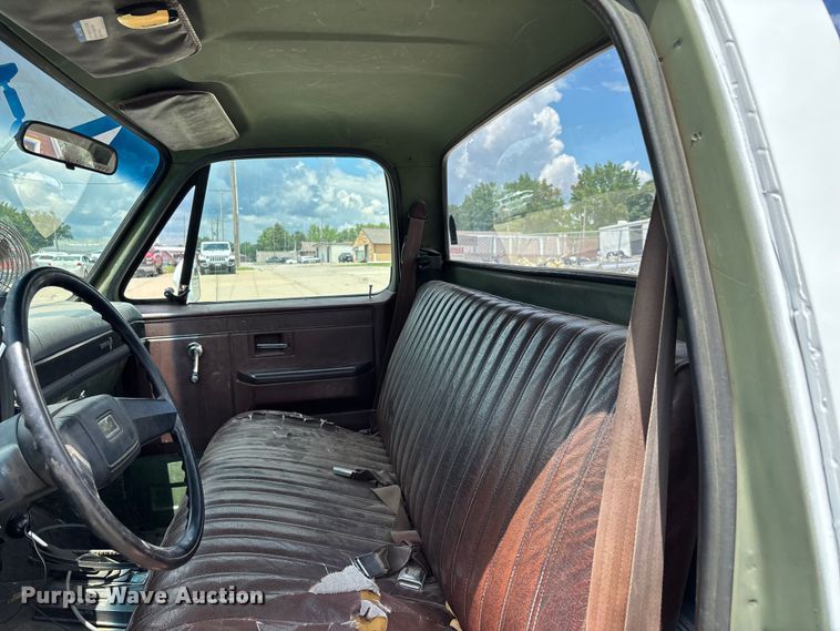 image for item ER3143 1986 Chevrolet D30 Military Postal Unit pickup truck