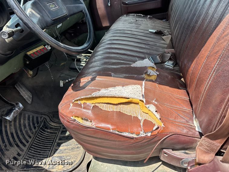 image for item ER3143 1986 Chevrolet D30 Military Postal Unit pickup truck