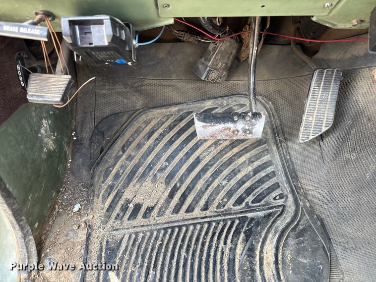 image for item ER3143 1986 Chevrolet D30 Military Postal Unit pickup truck