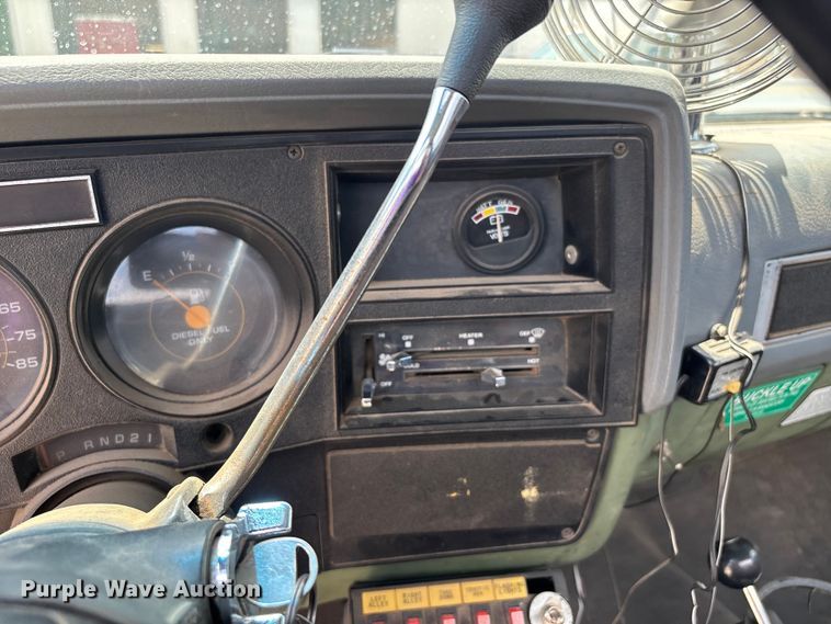 image for item ER3143 1986 Chevrolet D30 Military Postal Unit pickup truck