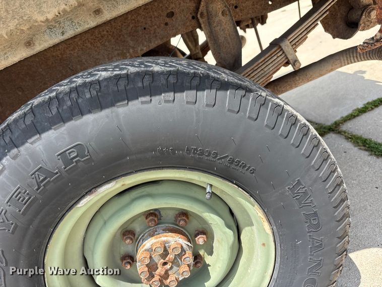 image for item ER3143 1986 Chevrolet D30 Military Postal Unit pickup truck