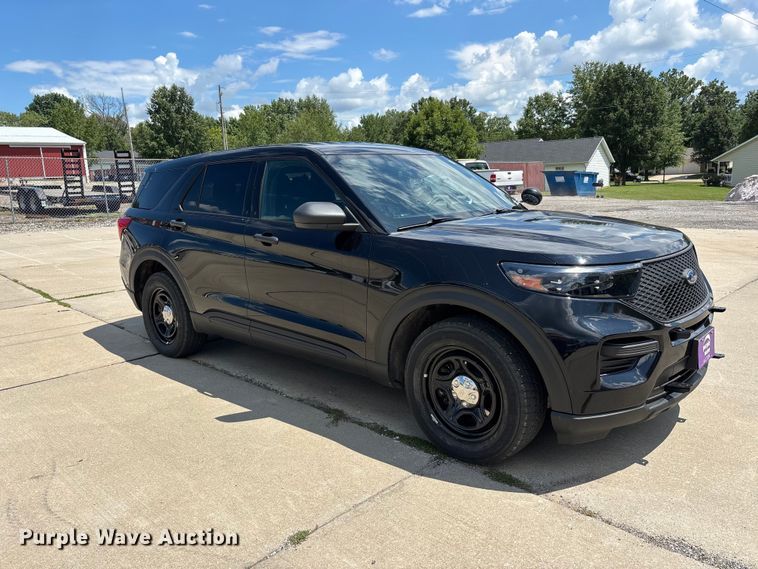 image for item ER3145 2020 Ford Explorer Police Interceptor SUV