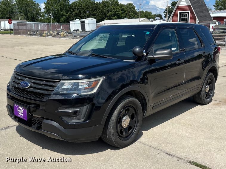 image for item ER3146 2016 Ford Explorer Police Interceptor SUV