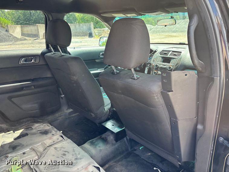 image for item ER3146 2016 Ford Explorer Police Interceptor SUV