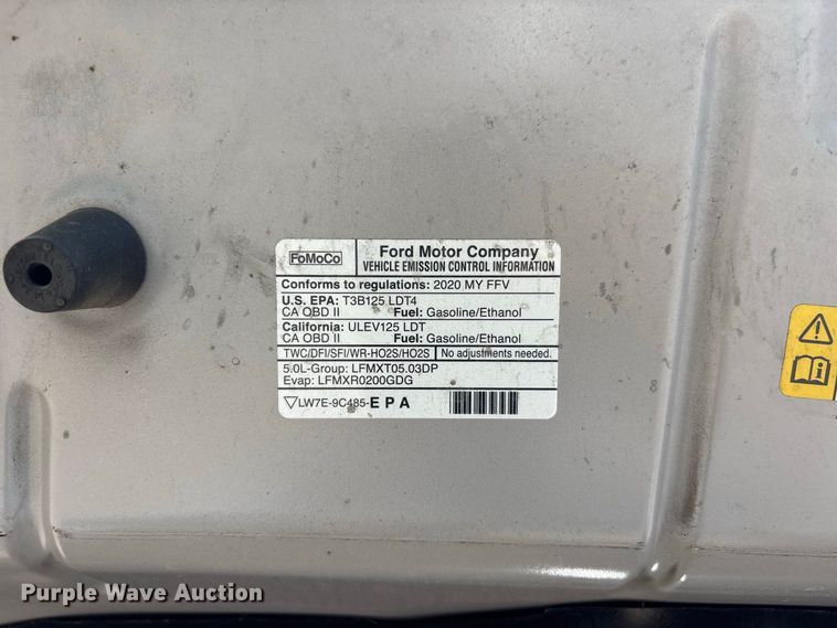 image for item ER3165 2020 Ford F150 Crew Cab pickup truck