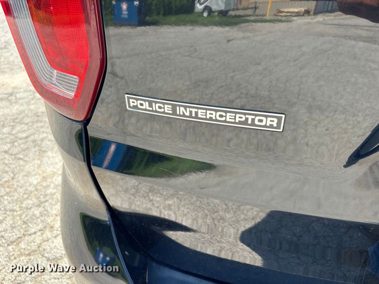 image for item ER3167 2017 Ford Explorer Police Interceptor SUV
