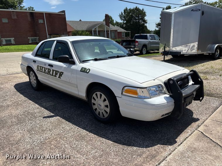 image for item ER3174 2009 Ford Crown Victoria Police Interceptor 
