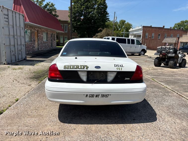 image for item ER3174 2009 Ford Crown Victoria Police Interceptor 