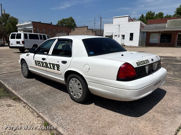 image for item ER3174 2009 Ford Crown Victoria Police Interceptor 