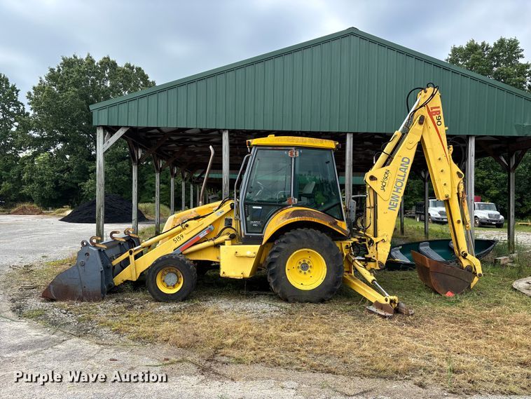image for item ER3175 2001 New Holland LB90 backhoe