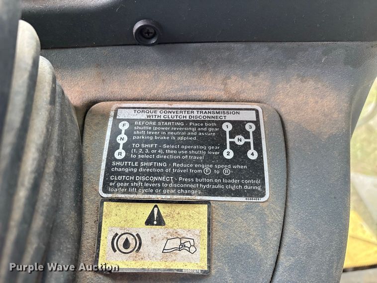 image for item ER3175 2001 New Holland LB90 backhoe