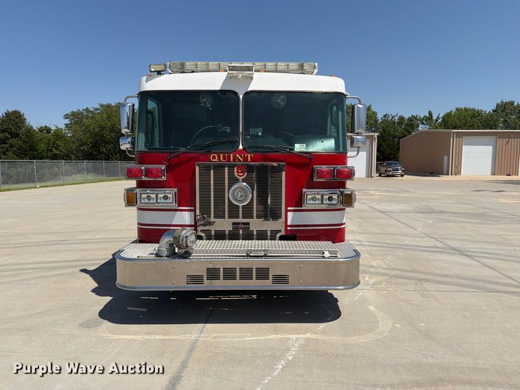 image for item ET4108 2011 Sutphen SL75 ladder fire truck