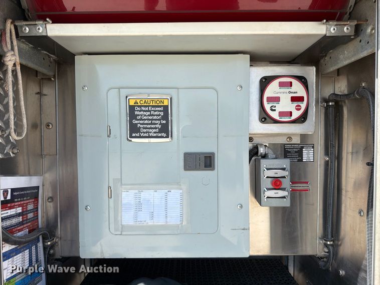 image for item ET4108 2011 Sutphen SL75 ladder fire truck