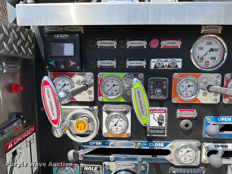 image for item ET4108 2011 Sutphen SL75 ladder fire truck