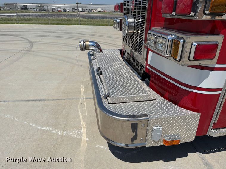 image for item ET4108 2011 Sutphen SL75 ladder fire truck