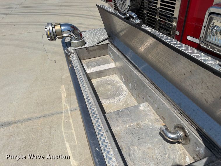 image for item ET4108 2011 Sutphen SL75 ladder fire truck
