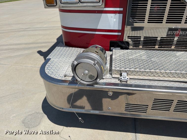 image for item ET4108 2011 Sutphen SL75 ladder fire truck