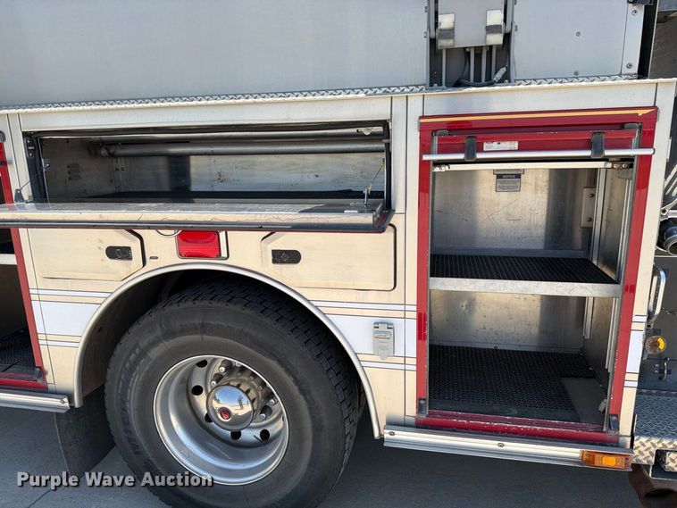 image for item ET4108 2011 Sutphen SL75 ladder fire truck
