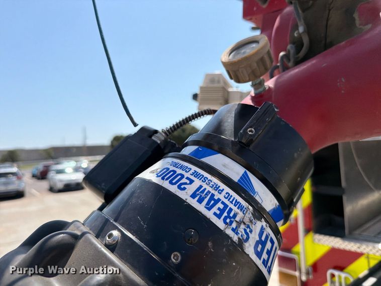 image for item ET4108 2011 Sutphen SL75 ladder fire truck