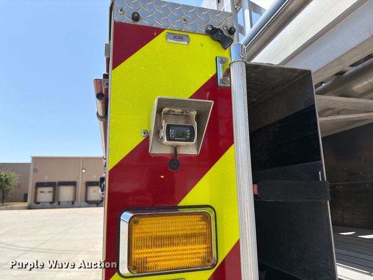 image for item ET4108 2011 Sutphen SL75 ladder fire truck