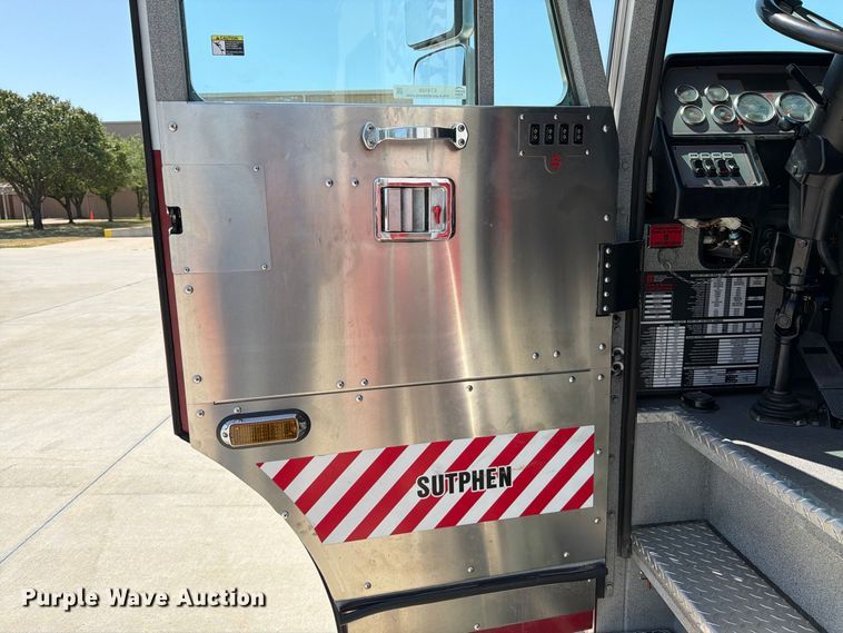 image for item ET4108 2011 Sutphen SL75 ladder fire truck