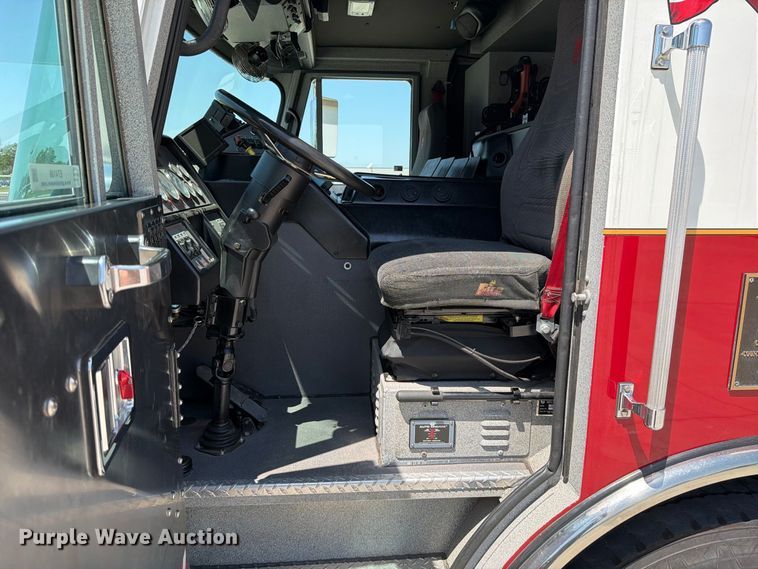 image for item ET4108 2011 Sutphen SL75 ladder fire truck